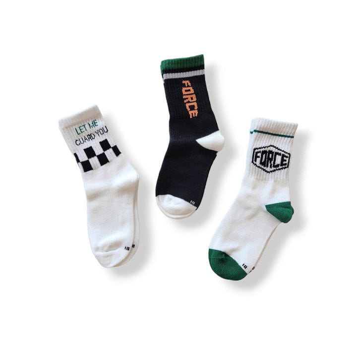 Dudie - Korean Children Fashion - #fashionkids - Forces Socks - 4