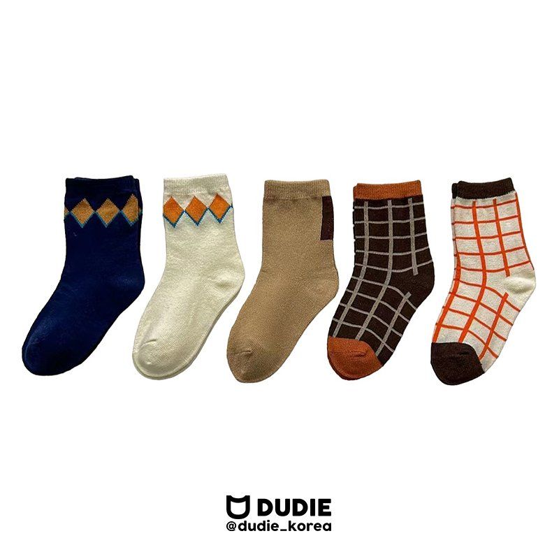 Dudie - Korean Children Fashion - #kidsstore - Dia Socks - 5