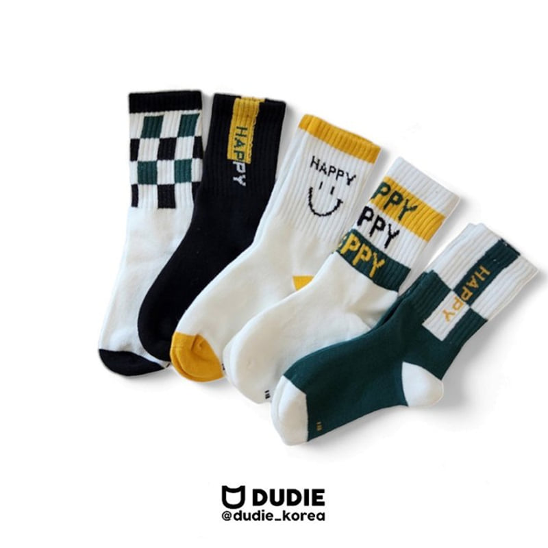 Dudie - Korean Children Fashion - #kidsstore - Happy Socks - 11