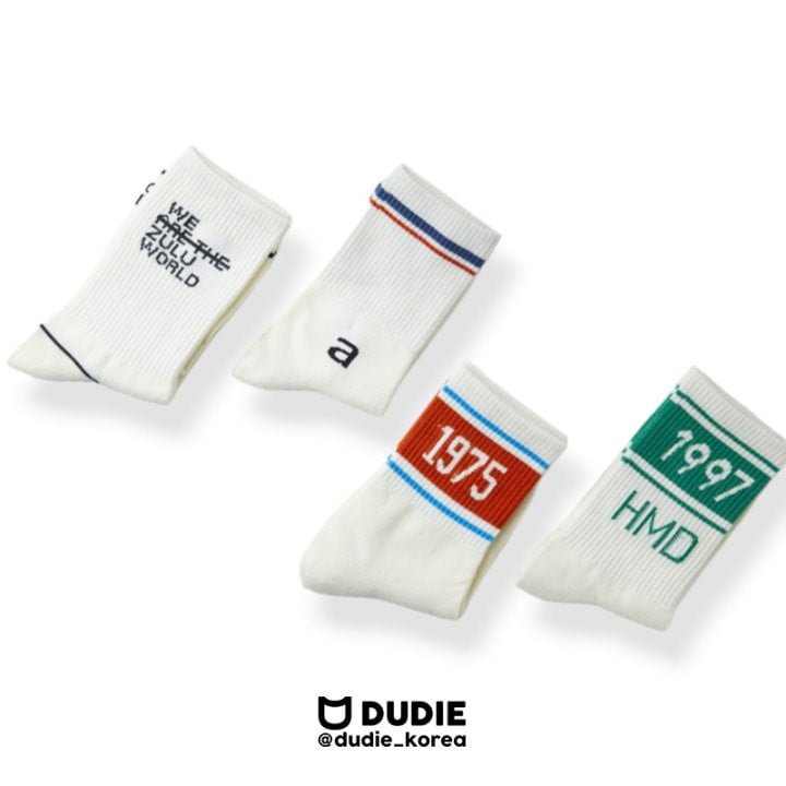 Dudie - Korean Children Fashion - #kidsshorts - 1997 Socks - 4