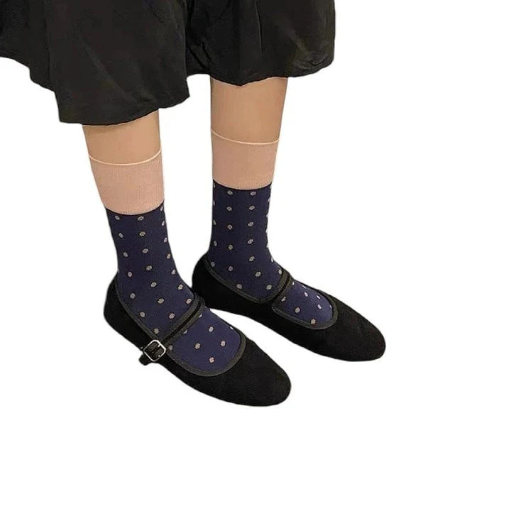 Dudie - Korean Children Fashion - #kidsstore - Dot Socks - 10