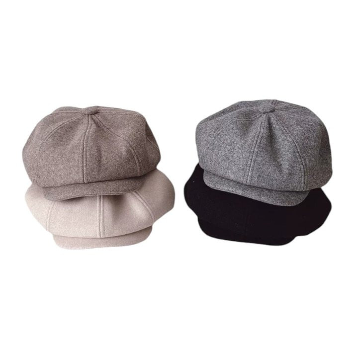 Dudie - Korean Children Fashion - #kidsshorts - Wool Hunting Cap - 4