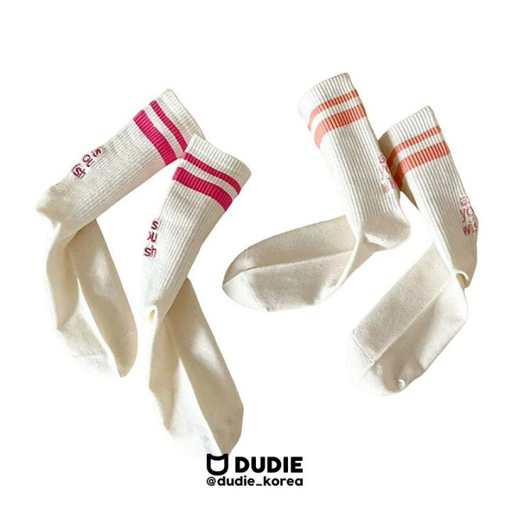 Dudie - Korean Children Fashion - #kidzfashiontrend - Radical Socks - 5