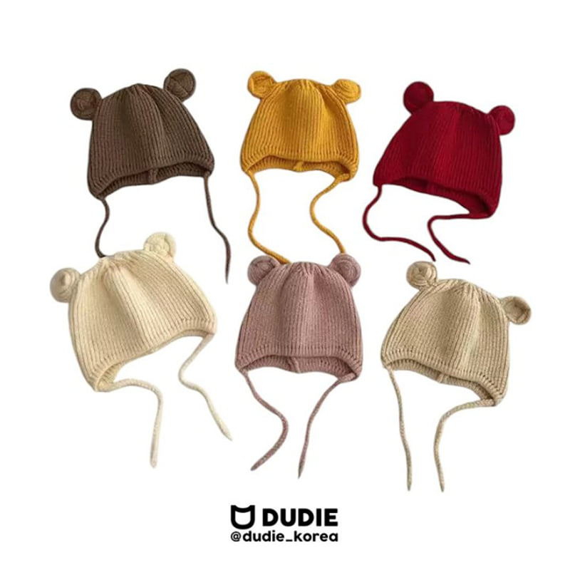 Dudie - Korean Children Fashion - #kidzfashiontrend - Bear Beanie - 12