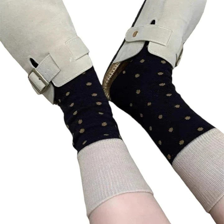 Dudie - Korean Children Fashion - #kidzfashiontrend - Dot Socks - 11