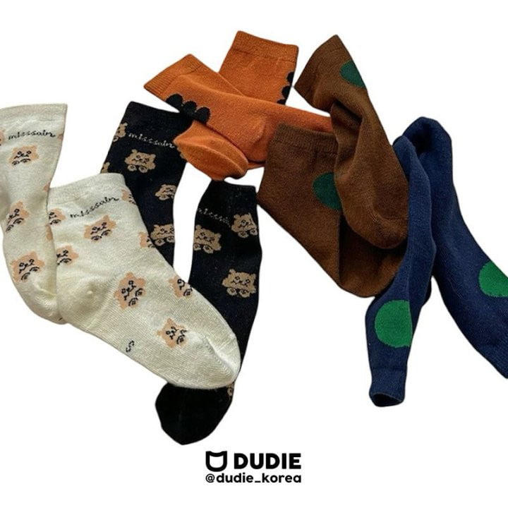 Dudie - Korean Children Fashion - #magicofchildhood - Misain Socks - 8