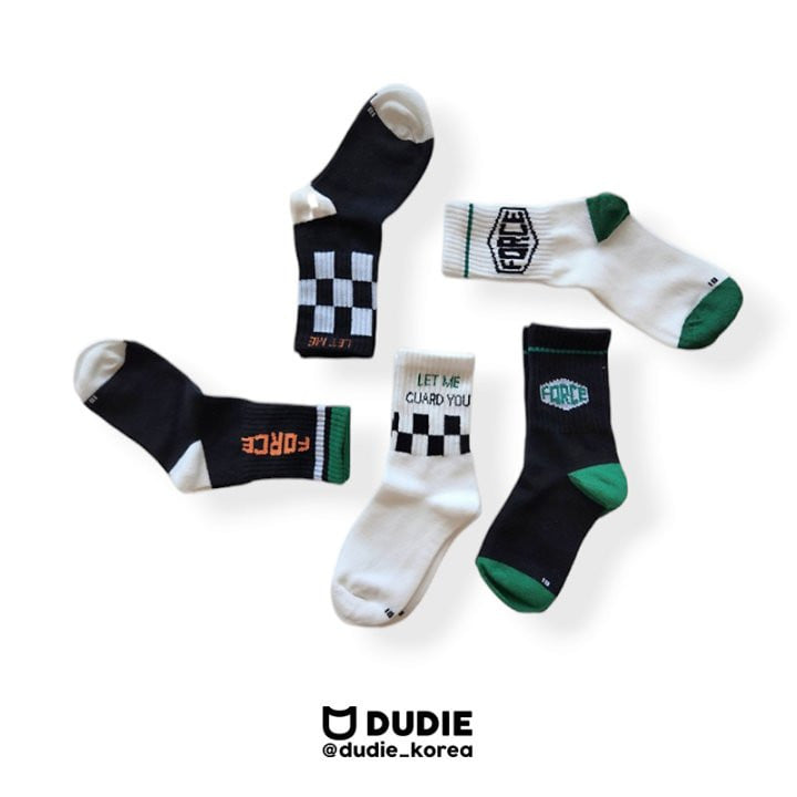 Dudie - Korean Children Fashion - #magicofchildhood - Forces Socks - 9