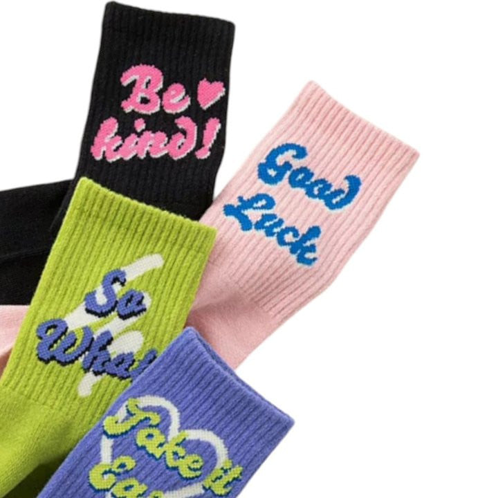 Dudie - Korean Children Fashion - #magicofchildhood - Back Kain Socks - 5