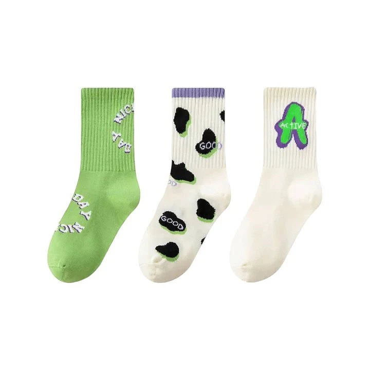 Dudie - Korean Children Fashion - #littlefashionista - Active Socks - 4