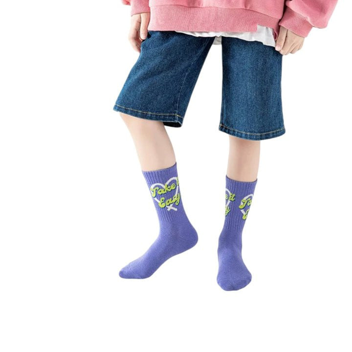 Dudie - Korean Children Fashion - #minifashionista - Back Kain Socks - 6