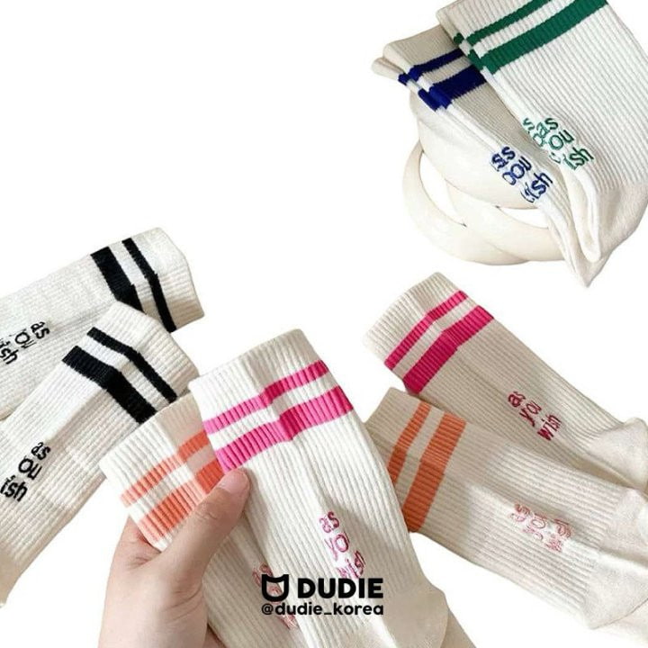 Dudie - Korean Children Fashion - #prettylittlegirls - Radical Socks - 10