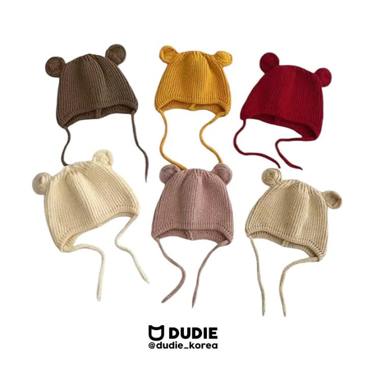 Dudie - Korean Children Fashion - #prettylittlegirls - Bear Beanie