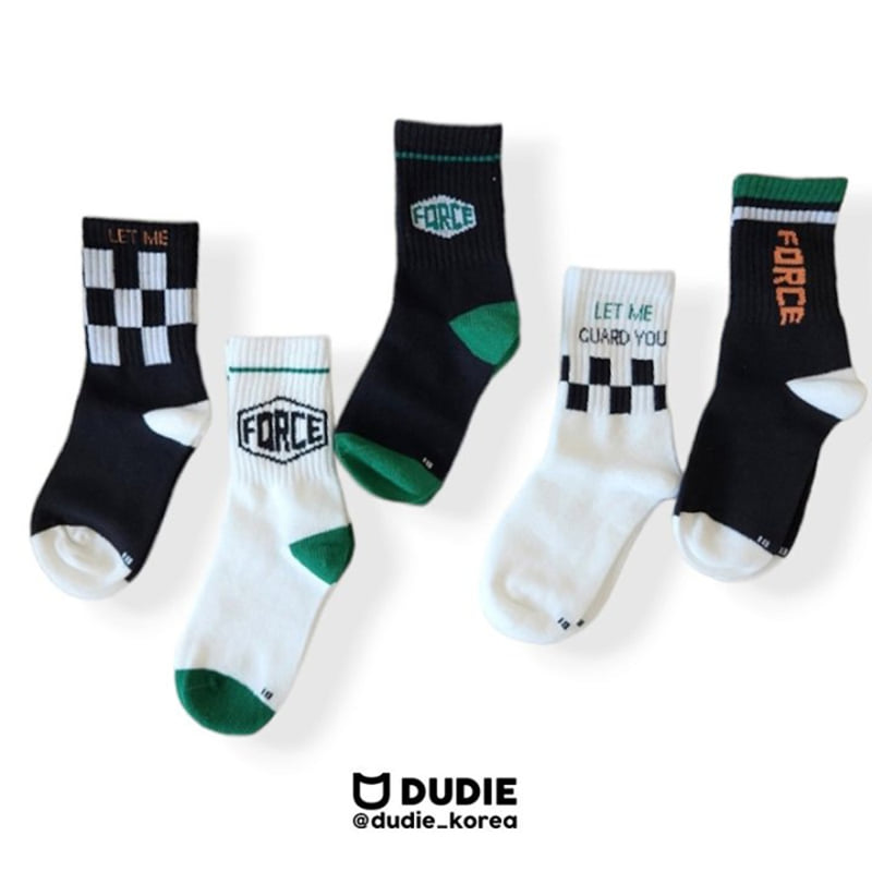 Dudie - Korean Children Fashion - #prettylittlegirls - Forces Socks - 11