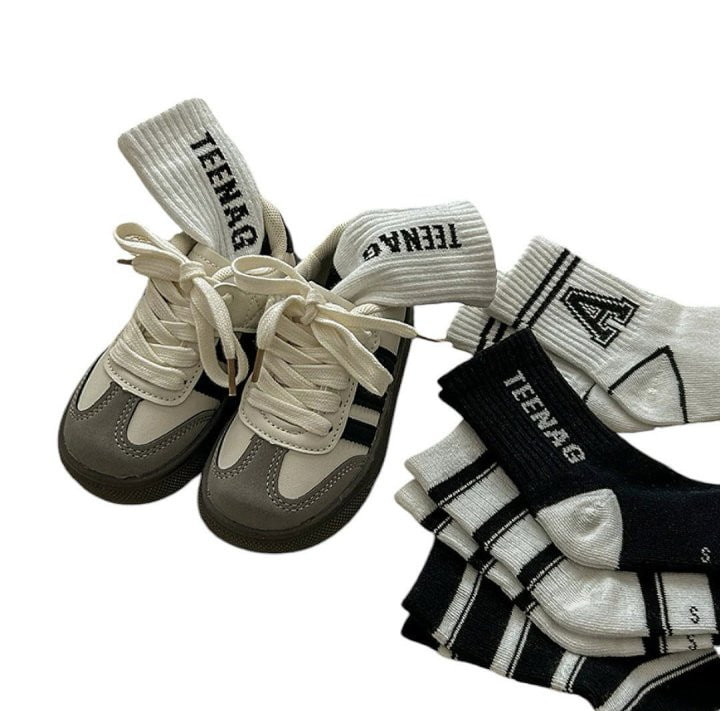 Dudie - Korean Children Fashion - #stylishchildhood - Teenager Socks - 12