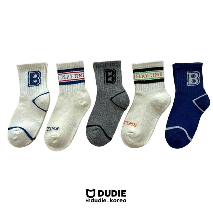 Dudie - Korean Children Fashion - #stylishchildhood - Full Time Socks - 2