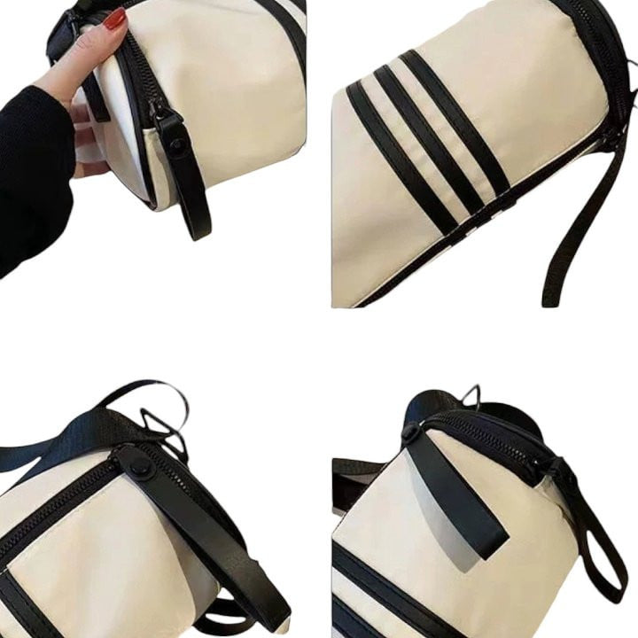 Dudie - Korean Children Fashion - #stylishchildhood - Stripe Bag - 11