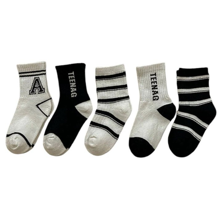 Dudie - Korean Children Fashion - #todddlerfashion - Teenager Socks - 10