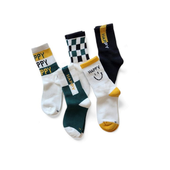 Dudie - Korean Children Fashion - #todddlerfashion - Happy Socks - 2