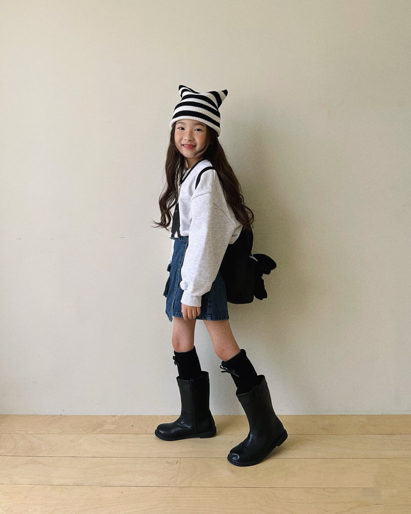 Ellymolly - Korean Children Fashion - #Kfashion4kids - Knit Square Beanie - 9