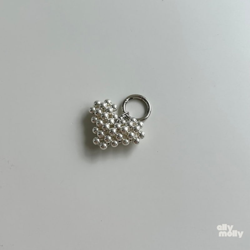 Ellymolly - Korean Children Fashion - #Kfashion4kids - Pearl Heart Key Ring - 3