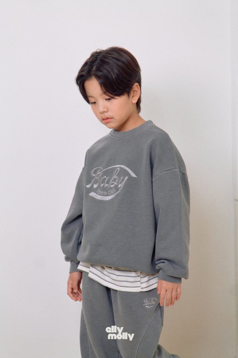 Ellymolly - Korean Children Fashion - #childofig - Baby Dying Sweatshirts - 6