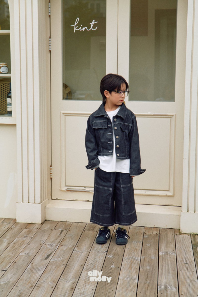 Ellymolly - Korean Children Fashion - #childofig - Track Long Burmuda Pants - 10