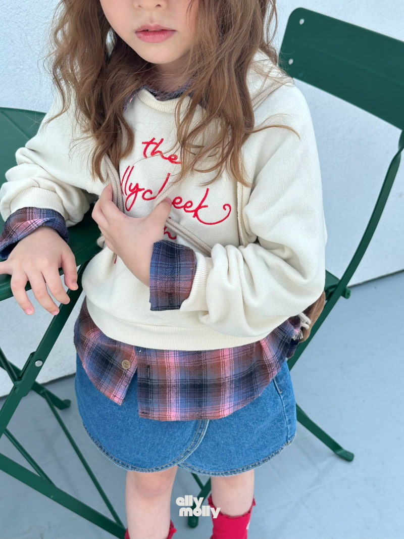 Ellymolly - Korean Children Fashion - #childofig - Sally Crop Sweatshirts - 8