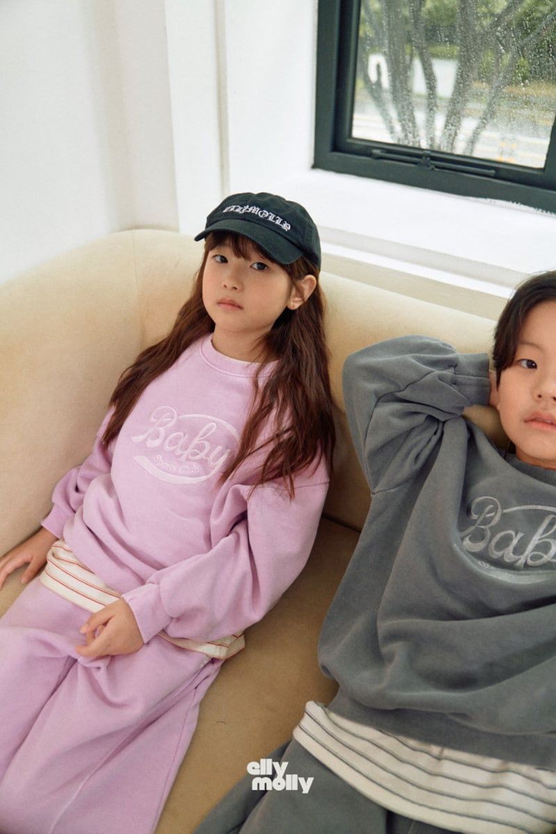 Ellymolly - Korean Children Fashion - #designkidswear - Baby Dying Sweatshirts - 8