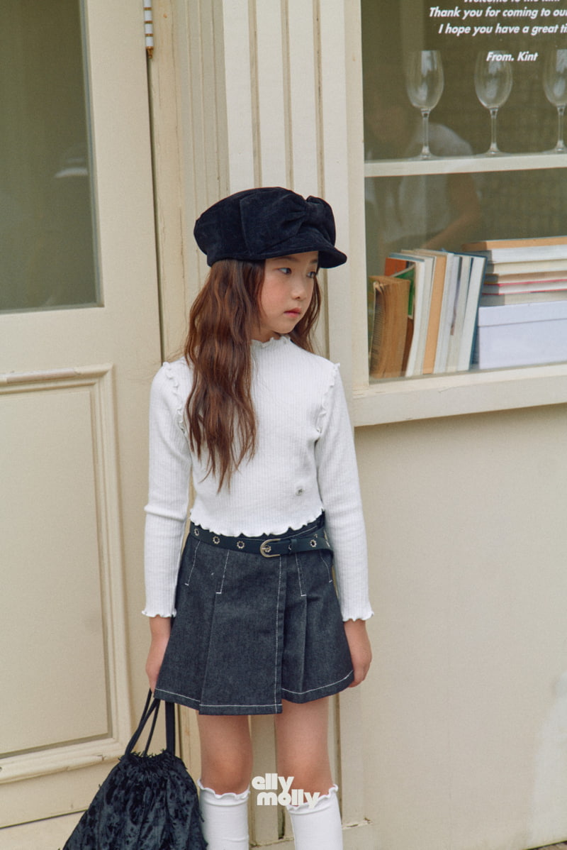 Ellymolly - Korean Children Fashion - #designkidswear - Non Fade Currot Skirt Pants - 9