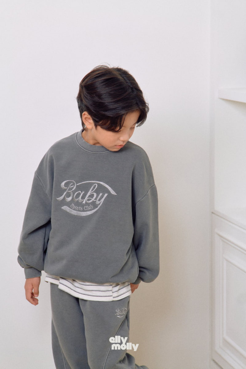 Ellymolly - Korean Children Fashion - #discoveringself - Baby Dying Sweatshirts - 9