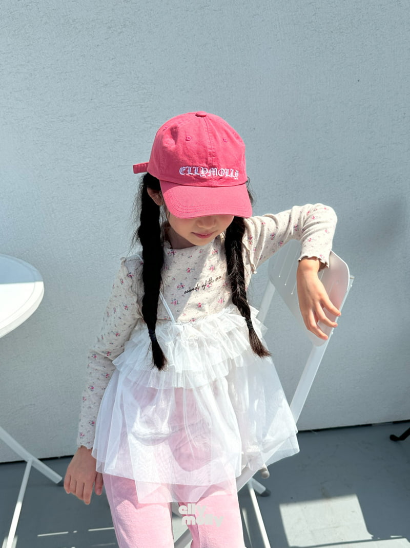 Ellymolly - Korean Children Fashion - #discoveringself - Sand Flower Wave Tee - 2