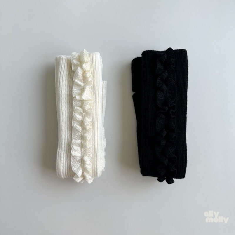 Ellymolly - Korean Children Fashion - #discoveringself - Elly Frill Knit Warmer