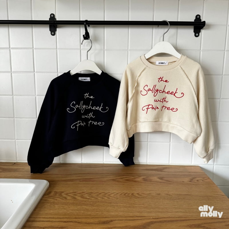 Ellymolly - Korean Children Fashion - #fashionkids - Sally Crop Sweatshirts - 12