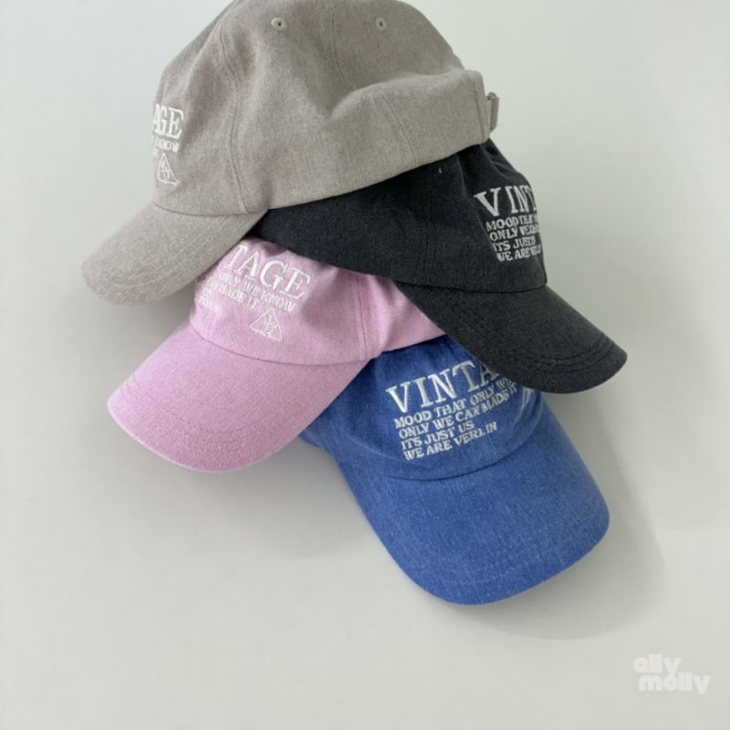 Ellymolly - Korean Children Fashion - #fashionkids - Vintage Ball Cap