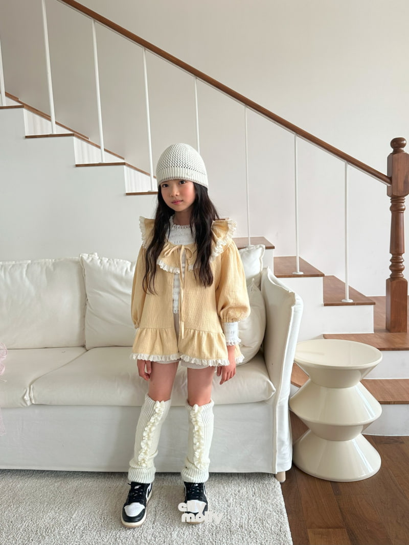 Ellymolly - Korean Children Fashion - #kidsshorts - Butter Corduroy Shorts - 11