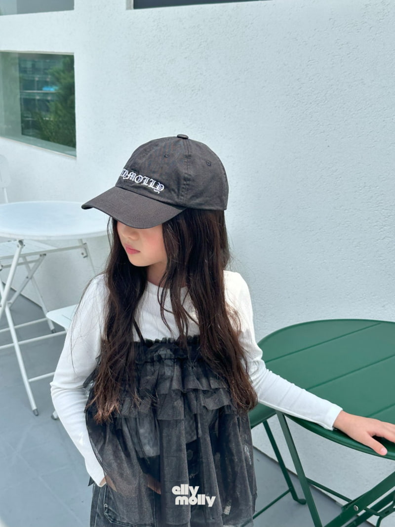 Ellymolly - Korean Children Fashion - #kidsstore - Heart Ball Cap - 12