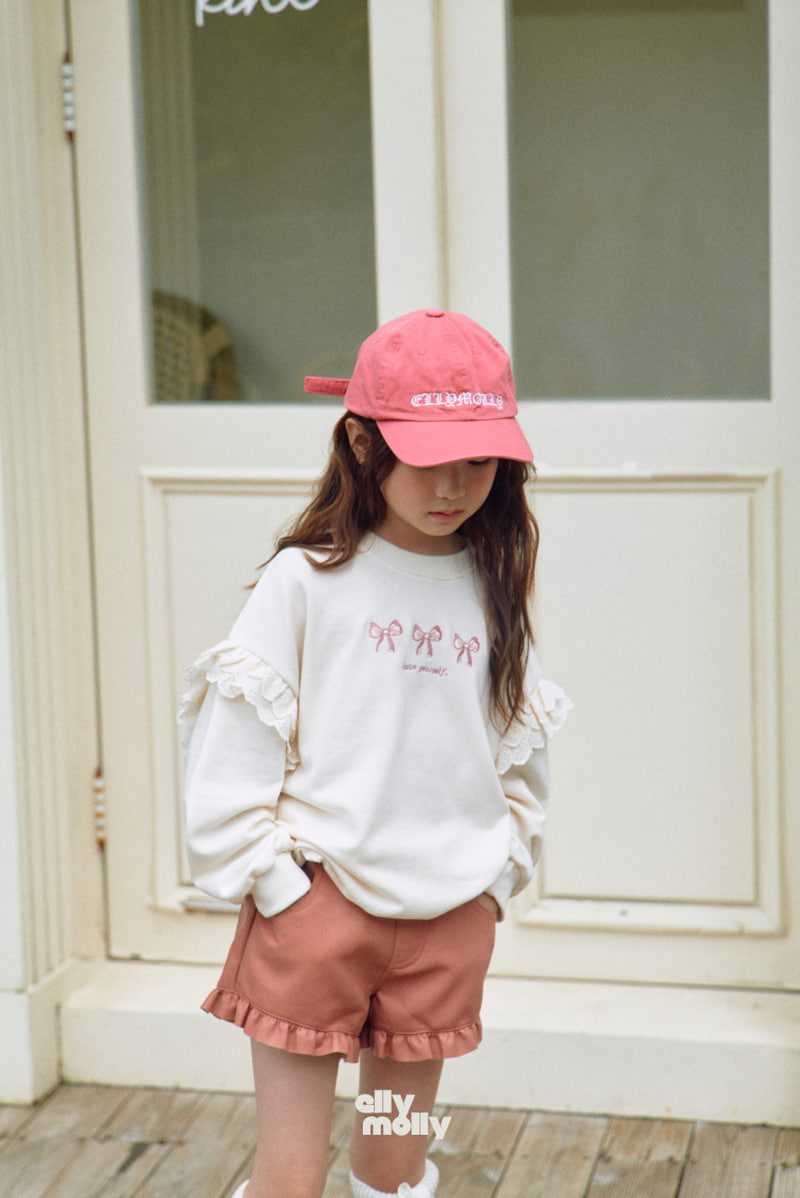 Ellymolly - Korean Children Fashion - #kidsstore - Angel Lace Sweatshirts - 4