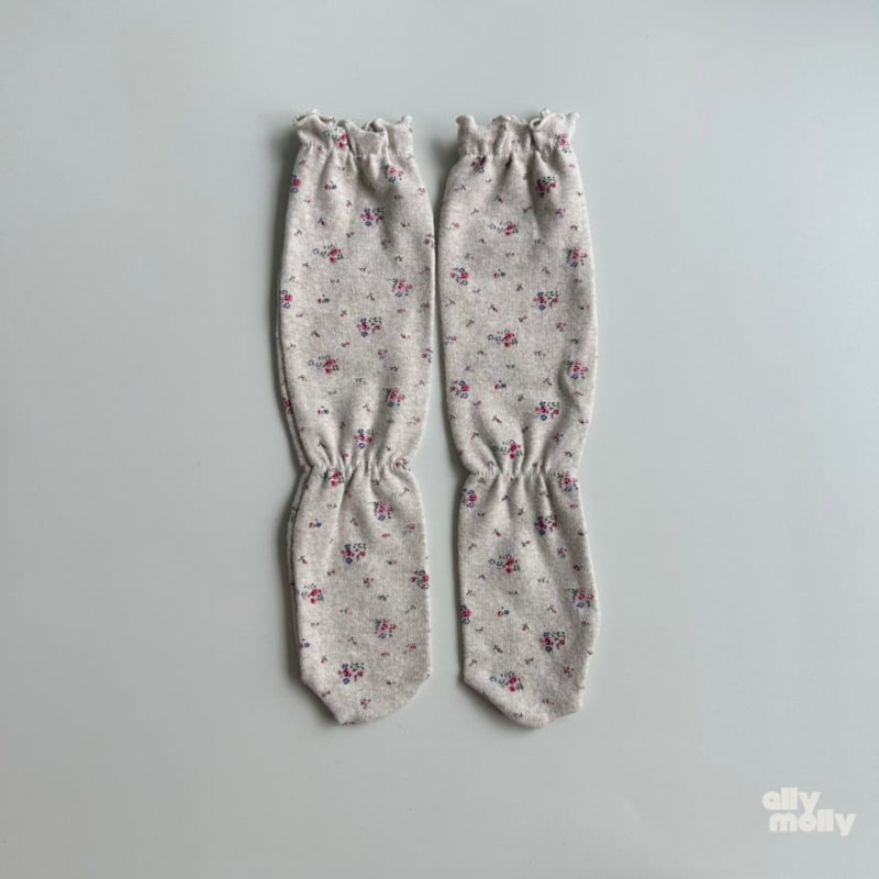 Ellymolly - Korean Children Fashion - #kidzfashiontrend - Sand Flower Wave Socks - 3