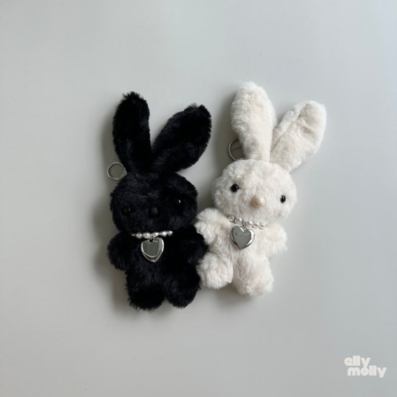 Ellymolly - Korean Children Fashion - #littlefashionista - Big Rabbit Key Ring