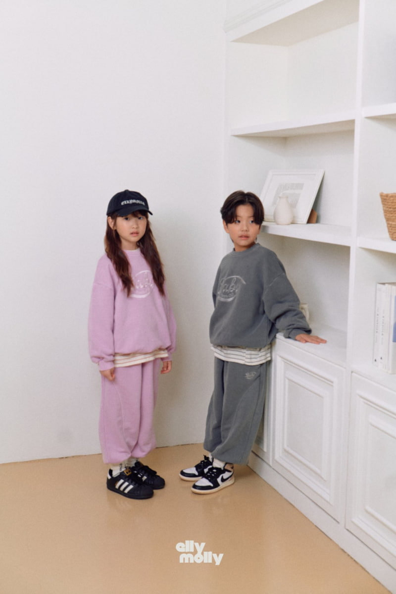 Ellymolly - Korean Children Fashion - #littlefashionista - Baby Dying Jogger Pants - 12