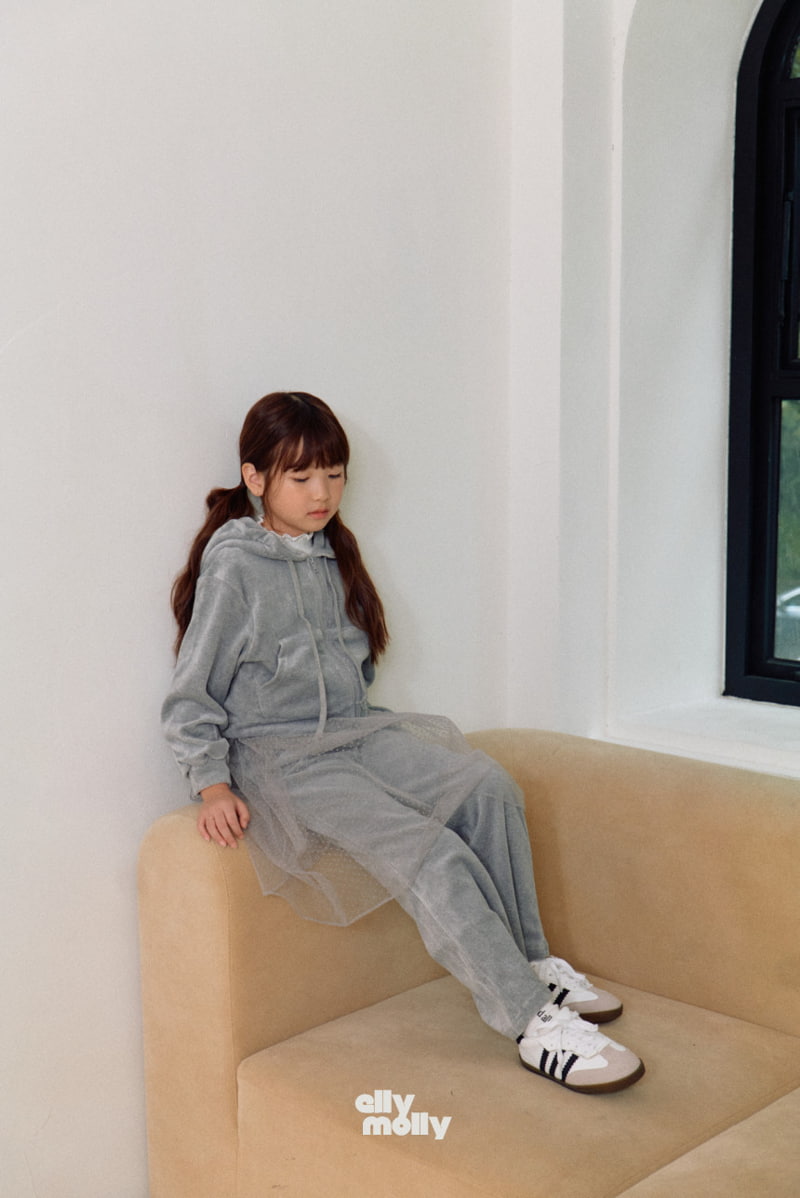 Ellymolly - Korean Children Fashion - #littlefashionista - Essentic Hood Zip-up - 9