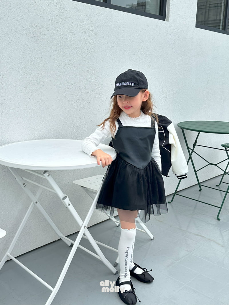 Ellymolly - Korean Children Fashion - #magicofchildhood - Muse Slim Lace Tee - 10