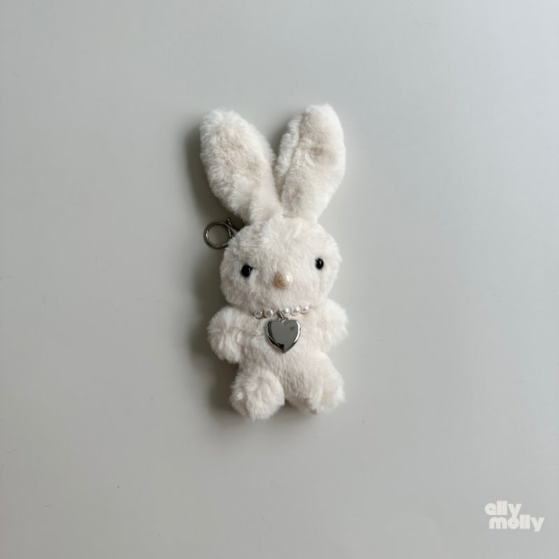 Ellymolly - Korean Children Fashion - #minifashionista - Big Rabbit Key Ring - 3