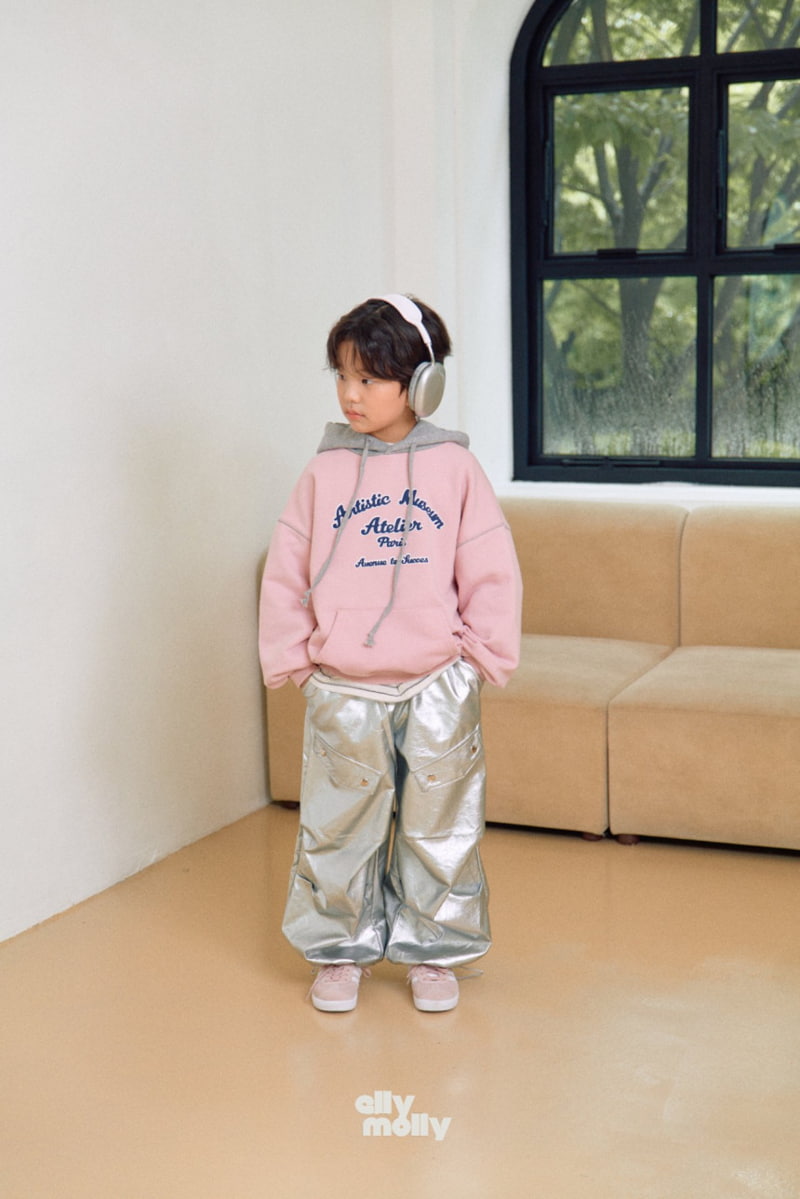 Ellymolly - Korean Children Fashion - #minifashionista - Artistic Hoodie Top - 11