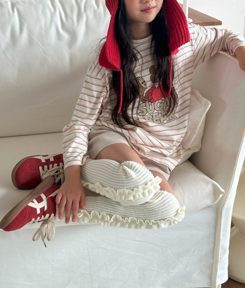 Ellymolly - Korean Children Fashion - #minifashionista - Sugar Bear Tee - 8