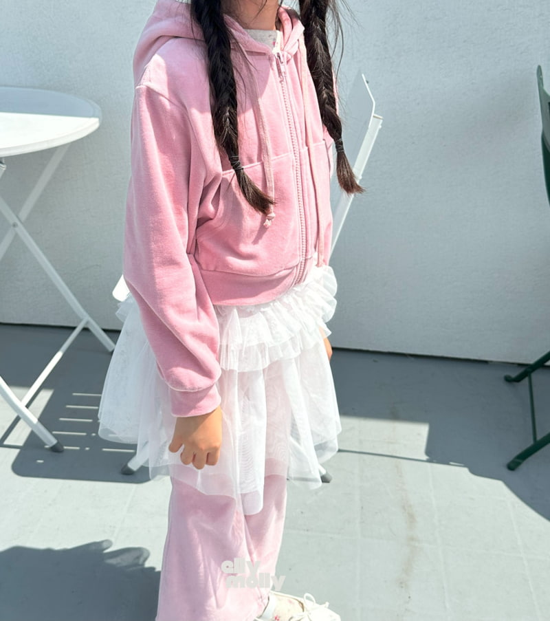 Ellymolly - Korean Children Fashion - #prettylittlegirls - Essentic Hood Zip-up - 12