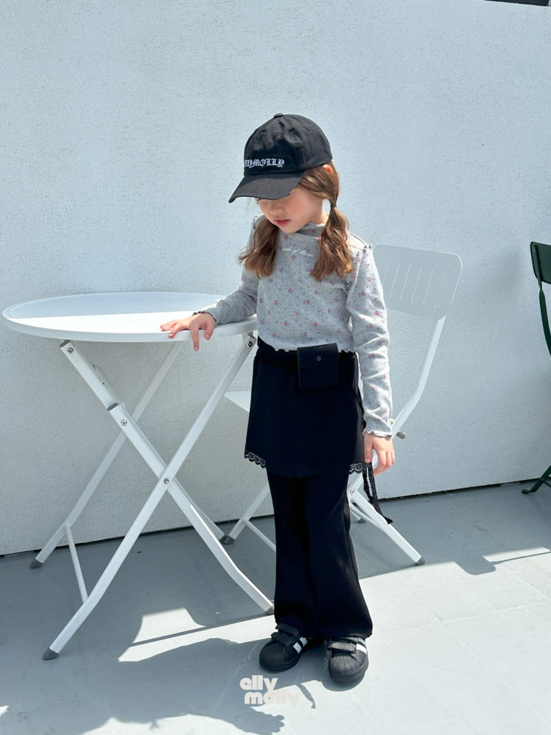 Ellymolly - Korean Children Fashion - #prettylittlegirls - Laurant Wrap Bootscut Pants - 8