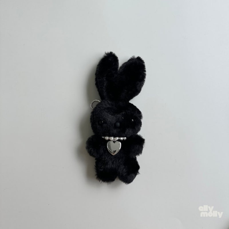 Ellymolly - Korean Children Fashion - #todddlerfashion - Big Rabbit Key Ring - 5