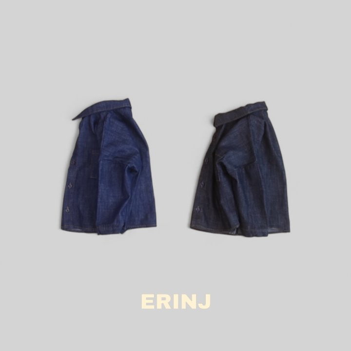 Erin J - Korean Children Fashion - #Kfashion4kids - Denim Shirts