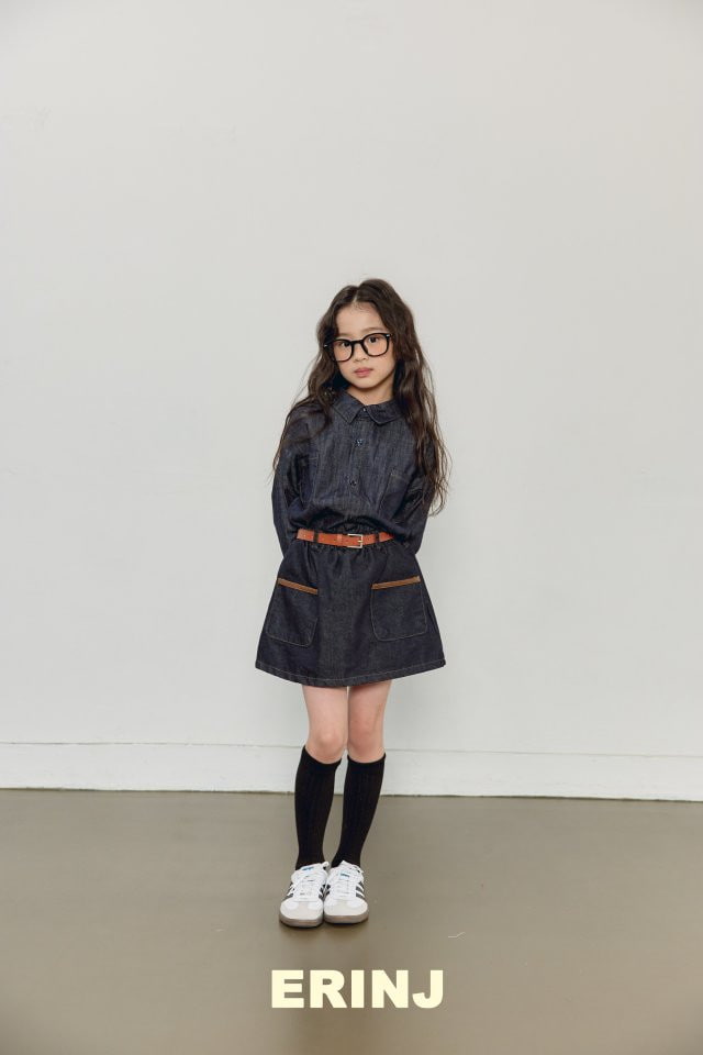 Erin J - Korean Children Fashion - #Kfashion4kids - Denim Skirt - 2